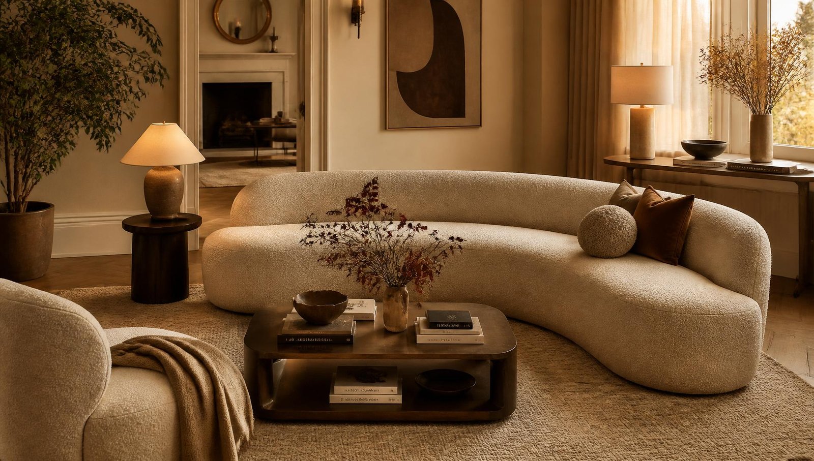 Ambiente luxuoso totalmente decorado